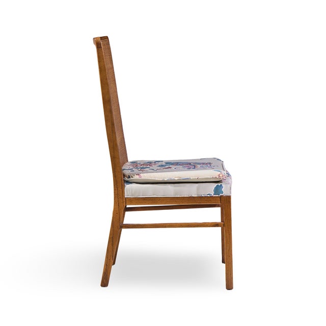 Wood Founders Style Mid Century Oak and Cane Dining Chairs - Set of 6 For Sale - Image 7 of 17