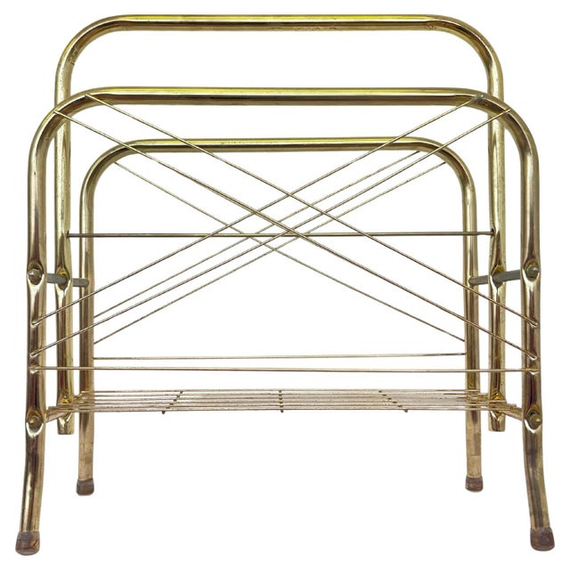 Gold Gold-Coloured Metal Magazines, 1960s For Sale - Image 8 of 8