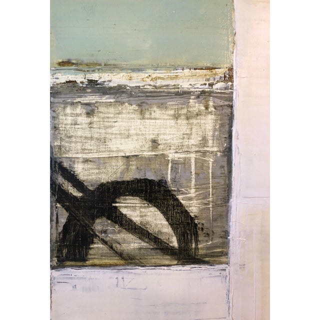 Bernd Haussmann, German American Neo Abstract Expressionist Contemporary Oil Painting Mixed Media, 2001 For Sale - Image 10 of 11