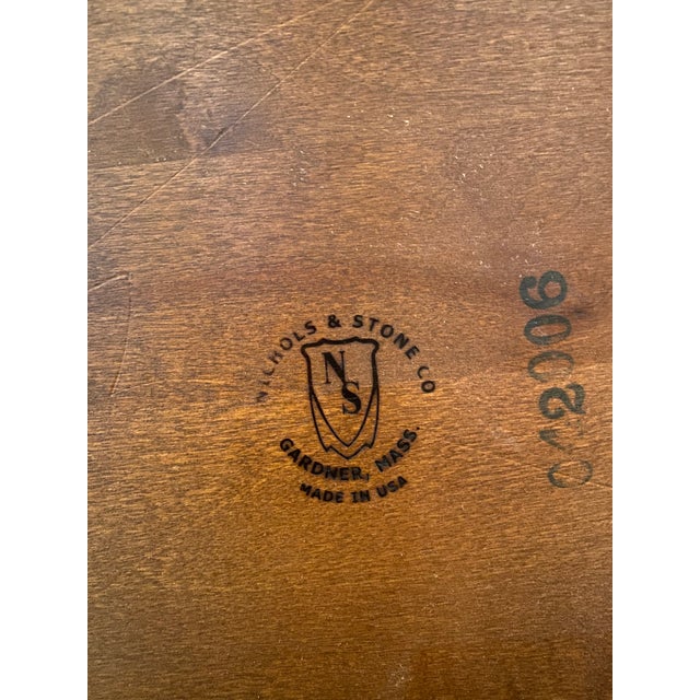 Nichols and Stone Traditional Wood Dining Table Chairish