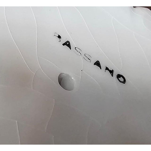 Bassano Ceramic Basket with Flowers, Italy, 1950s For Sale - Image 11 of 18