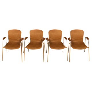 Dining Chairs, Italy, 1960s, Set of 4 For Sale