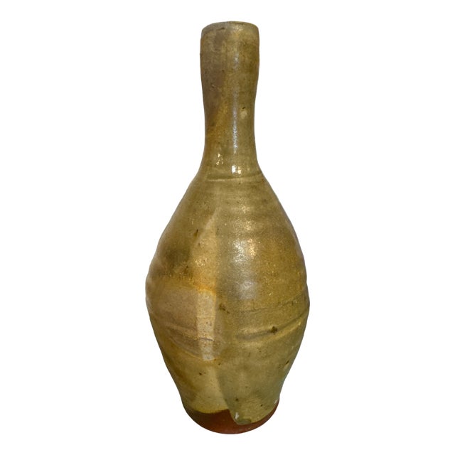 Enameled Stoneware Vase by Justin Dutel from Atelier De La Borne For Sale