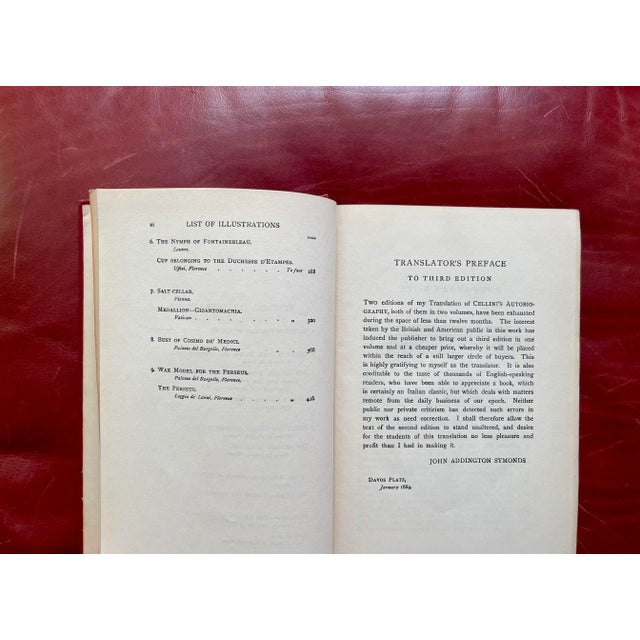 Ruby Red The Life of Benvenuto Cellini Hardcover Book For Sale - Image 8 of 13