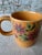 Vintage Japanese Floral Pedestal Cappuccino Cup For Sale - Image 4 of 9