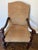 Make an elegant statement with this grand Thomasville Bergère-style library armchair, beautifully crafted in richly...
