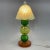Rare, vintage hand-made table Muarno glass lamp from Verona (Italy). It is a beautiful piece of lighting from the 1990's....