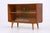 Vintage Walnut Display Cabinet with Glass Sliding Doors For Sale - Image 13 of 13