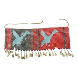 Early 20th Century Kirdi Beaded Cache Sexe Pikuran Cameroon For Sale