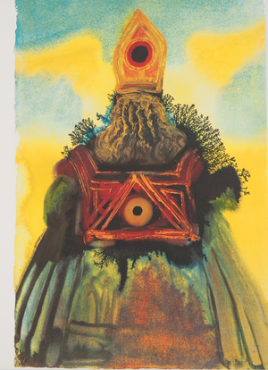 Salvador Dali, L’Alliance, Lithograph