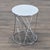 Modern West Elm Metal Accent Table For Sale - Image 3 of 6