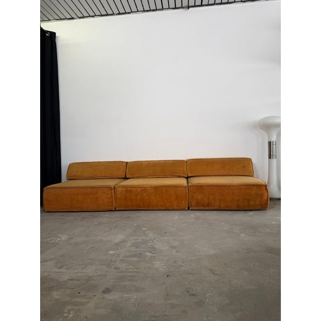 1970s Trio 3-Seater Sofa by Cor for Form AG, 1970s, Set of 6 For Sale - Image 5 of 17