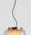 Beige Textile Manila T Pe Suspension Lamp in Steel and Glass by Sebastian Herkner for Parachilna For Sale - Image 3 of 14