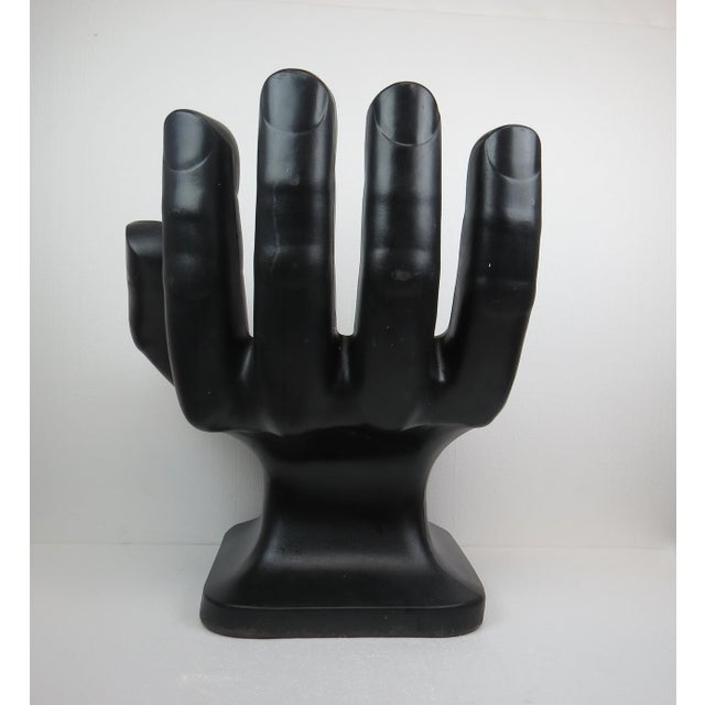 1960s Vintage Rmic Black Hand Chair Chairish