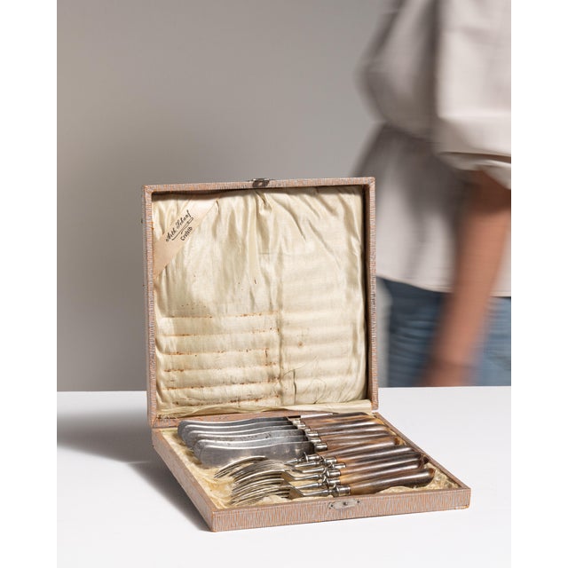 Mid 20th Century Germany Ivory Silver Serving Utensil For Sale - Image 12 of 17