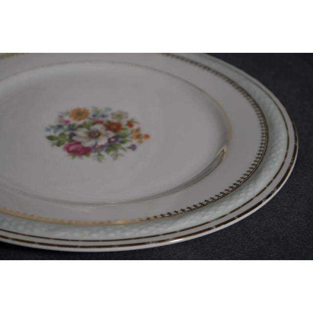 1960s Raynaud Limoges Porcelain Plates- Set of 4 For Sale - Image 11 of 12