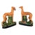 Antique 19thC Pair of Staffordshire Whippets Greyhounds Hunting Dog Figures 1860 For Sale In Portland, OR - Image 6 of 17