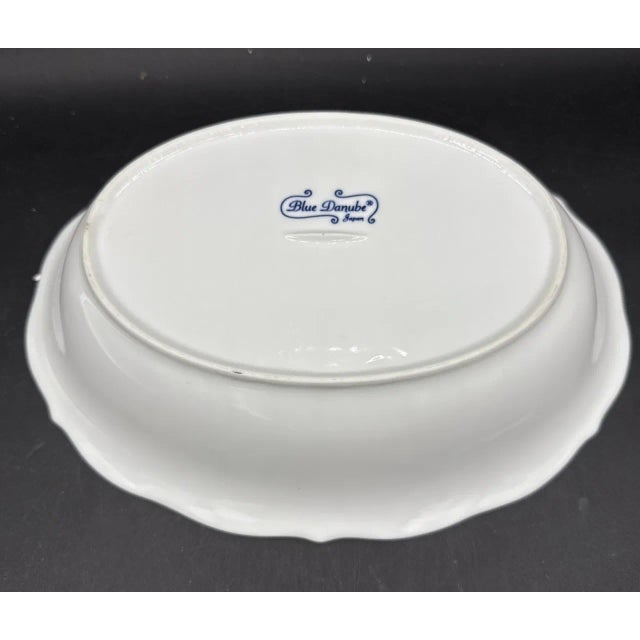 Blue Danube “Blue Onion” Japan Oval Vegetable Serving Bowl Serve in timeless elegance with this Blue Danube Japan oval...
