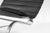 Mid 20th Century Vintage Black Leather PK 20 Chair by Poul Kjærholm for Fritz Hansen, 1950s For Sale - Image 5 of 8