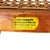 Mid-Century Portuguese Bent Oak & Caine Scrolling Rocking Chair No. 5585 For Sale - Image 11 of 11