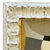 Various Artists Contemporary Abstract Neutral Oil Painting in Vintage Off-White Frame For Sale - Image 4 of 6