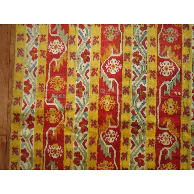 Antique Turkish Melas Rug - 3'10" x 6' For Sale - Image 4 of 6