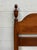 Brown Vintage Twin Size Federal Style Empire Style American Tiger Maple Bed For Sale - Image 8 of 10