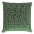 Schumacher X Timothy Corrigan Madeleine Velvet 20" Pillow in Emerald For Sale