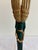 Vintage Carved Angel Figurine With Gold Feathered Wings and Painted Floral Bouquet For Sale - Image 12 of 12