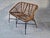 Black Mid-Century Italian Bamboo and Iron 2-Seater Sofa, 1960s For Sale - Image 8 of 9