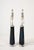 Mid-Century Modern Pair of Large Midnight Blue Orrefors Lamps by Carl Fagerlund. For Sale - Image 3 of 6