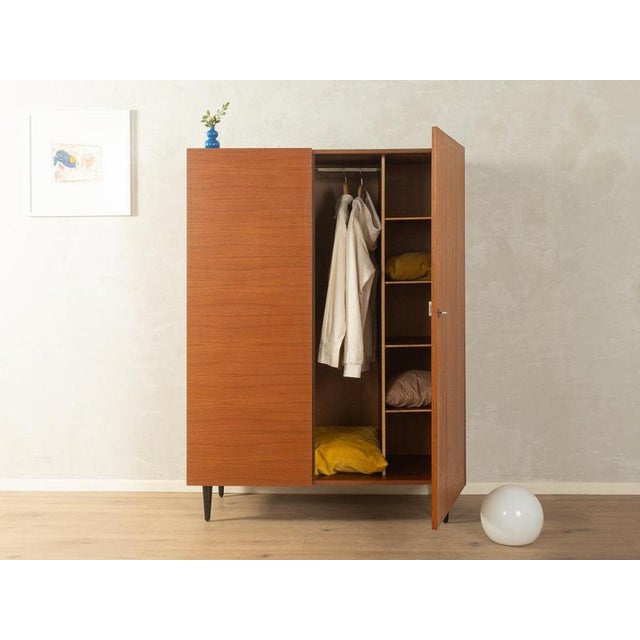 Wood Vintage Wooden Wardrobe, Germany, 1960s For Sale - Image 7 of 7