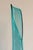 Mid-Century Modern Large Mid Century Modern Tall Teal Stretch Glass Swung Vase - Viking Style For Sale - Image 3 of 8