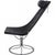 Jetson Chair in Black Leather by Bruno Mathsson, 2006 For Sale - Image 10 of 16