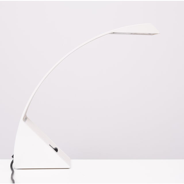 Minimalist Postmodern Arcobalena Table Lamp by Marco Zotta, Italy, 1980s For Sale - Image 14 of 14