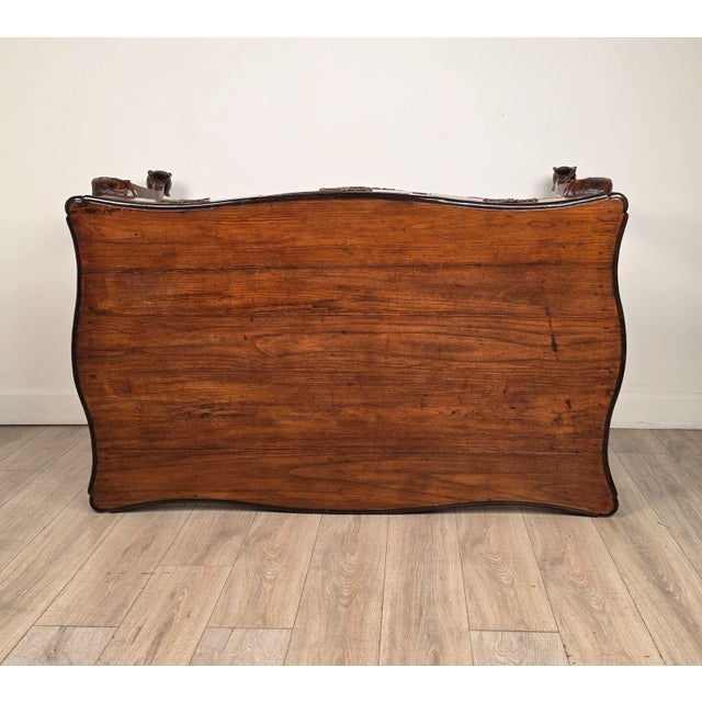 Baroque Portuguese Desk - Center Table Circa 19th Century For Sale - Image 13 of 13
