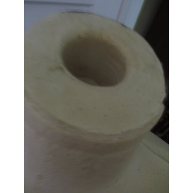 Metal Vintage Department Store Mannequin With Black Metal Base For Sale - Image 7 of 12