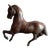 1960s Solid Bronze Gallop Horse Sculpture For Sale