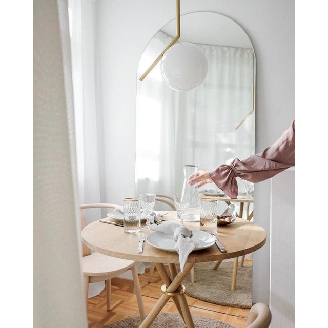 Aldric Light Oak Café Table by Eberhart Furniture For Sale - Image 8 of 15