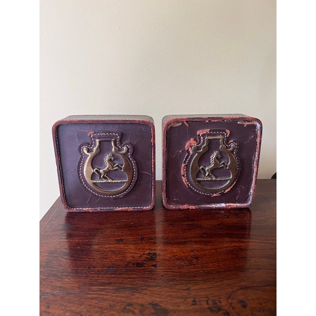 Animal Skin Vanderbilt Whitney Equestrian-Themed Desk Items For Sale - Image 7 of 11