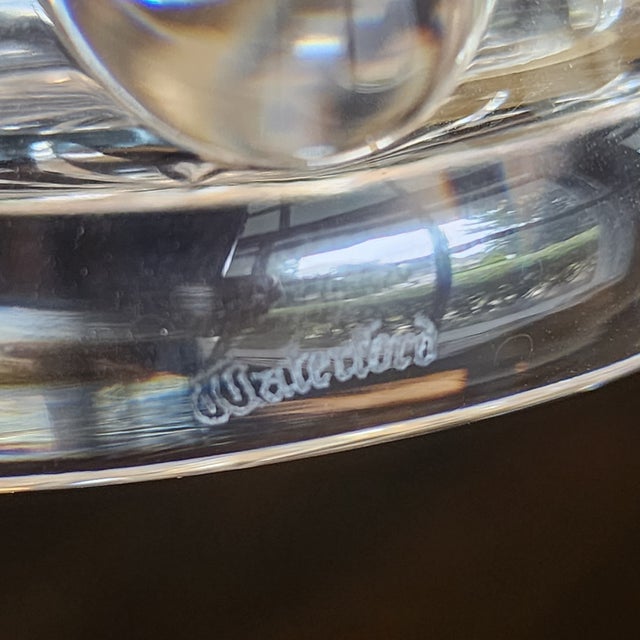 1960s Creamer Pitcher and Sugar Bowl Set Tralee by Waterford Crystal For Sale - Image 11 of 14