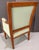 Green Late 18th Century Petit Bergere, Handcarved Beechwood, New Upholstery For Sale - Image 8 of 10