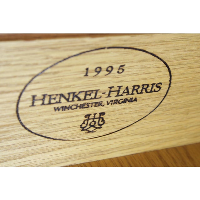 Henkel Harris Mahogany no.175 New Market Chest For Sale - Image 16 of 18
