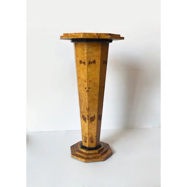 Particular Decò style column entirely in birch root. One piece available. Origin: Italy Era: 1980 Dimensions: Diam 40 x H...