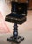 19th Century English Victorian Papier-Mâché Sewing Table With Pearl Inlay For Sale - Image 4 of 13