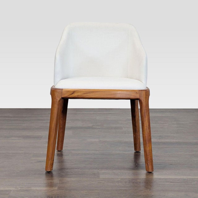 Set consists of 4 side chairs and 2 armchairs, all on wood frames. Brand: Rove Concept. Original Price: $1788. Dimensions...