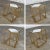 Chelsea House Jamie Merida Collection Iron Antique Gold Leaf Harlequin Side Table For Sale - Image 11 of 18