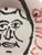 Early 2000s Donald Baechler Original Hand-Painted Ceramic Portrait Plate For Sale In Miami - Image 6 of 7