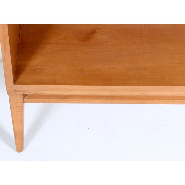 1950s Paul McCobb Planner Group Maple Modular 3 Piece, 4 Drawer Shelves - Bookcase For Sale - Image 11 of 17