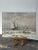 Vintage Steely Seascape Painting on Board, Signed by the Artist, Circa Mid-20th Century For Sale - Image 4 of 14